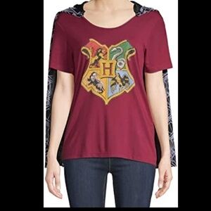 HARRY POTTER Halloween costume T-shirt with cape-XL
